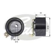 OEM TENSIONER ASSY, PULLEY T43014