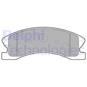 OEM BRAKE PAD AXLE SET LP1906