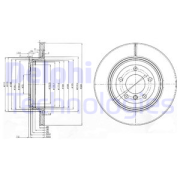 OEM BRAKE DISC (DOUBLE PACK) BG3872