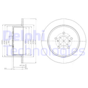 OEM BRAKE DISC (DOUBLE PACK) BG4129