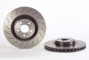 OEM BRAKE DISC COATED FRONT W 211 / 06-08/ 221/05-UP / 09A81711