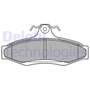 OEM BRAKE PAD AXLE SET LP1424