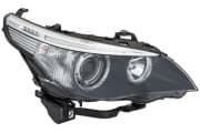 OEM HEAD LAMP BMW E60,E61/BI-XENON/RH/05->08/W DYNAM. 1EL163074011