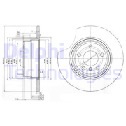 OEM BRAKE DISC (DOUBLE PACK) BG3629