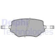 OEM Brake Pad Set, disc brake LP1015