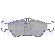 OEM BRAKE PAD AXLE SET LP1596