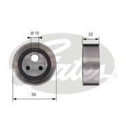 OEM TENSIONER ASSY, PULLEY T41155