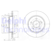 OEM BRAKE DISC (DOUBLE PACK) BG3896