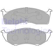 OEM BRAKE PAD AXLE SET LP1531