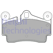 OEM Brake Pad Set, disc brake LP1998