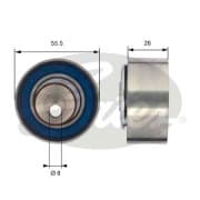 OEM PULLEY ROLLER ASSY T43156