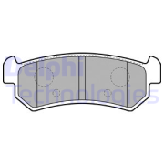 OEM BRAKE PAD AXLE SET LP1910