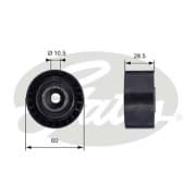 OEM T-BLT TENSIONER T42036