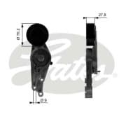 OEM BRACKET, IDLER PULLEY T38207