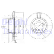 OEM BRAKE DISC (DOUBLE PACK) BG3870