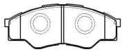 OEM PAD KIT, DISC BRAKE HP5266