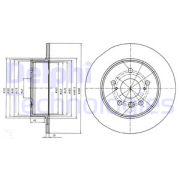 OEM BRAKE DISC (DOUBLE PACK) BG4156