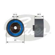 OEM PULLEY ROLLER ASSY T42081