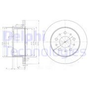 OEM BRAKE DISC (DOUBLE PACK) BG3853