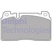 OEM Brake Pad Set, disc brake LP2491