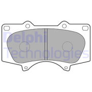 OEM BRAKE PAD AXLE SET LP1782