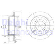 OEM BRAKE DISC (DOUBLE PACK) BG3400