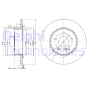 OEM BRAKE DISC (DOUBLE PACK) BG3602