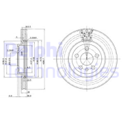 OEM BRAKE DISC (DOUBLE PACK) BG2844