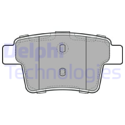 OEM BRAKE PAD AXLE SET LP1957