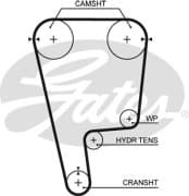 OEM BELT, TIMING T226