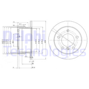 OEM BRAKE DISC (DOUBLE PACK) BG3235