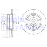 OEM BRAKE DISC (DOUBLE PACK) BG3550