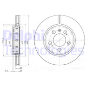 OEM BRAKE DISC (DOUBLE PACK) BG3611