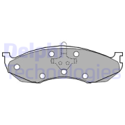 OEM BRAKE PAD AXLE SET LP1615