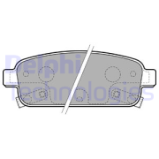 OEM BRAKE PAD AXLE SET LP2167