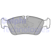 OEM BRAKE PAD AXLE SET LP1925