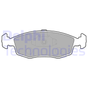 OEM BRAKE PAD AXLE SET LP1549