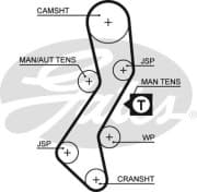 OEM AR-SYNCHRONOUS BELTS 5451XS