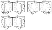 OEM PAD KIT, DISC BRAKE HP5213