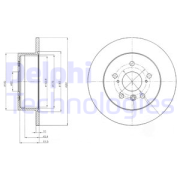 OEM BRAKE DISC (DOUBLE PACK) BG4268