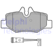 OEM BRAKE PAD AXLE SET LP1939