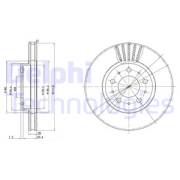 OEM BRAKE DISC (DOUBLE PACK) BG2841