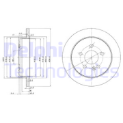 OEM BRAKE DISC (DOUBLE PACK) BG3398