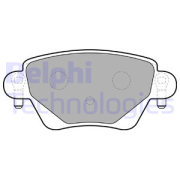 OEM BRAKE PAD AXLE SET LP1682