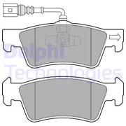 OEM BRAKE PAD AXLE SET LP2086