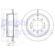 OEM BRAKE DISC (DOUBLE PACK) BG4275