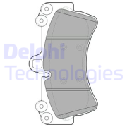 OEM BRAKE PAD FR Q7,POR V8 LP1997