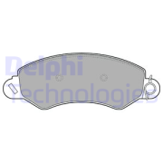 OEM BRAKE PAD AXLE SET LP2096