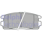 OEM BRAKE PAD AXLE SET LP1988