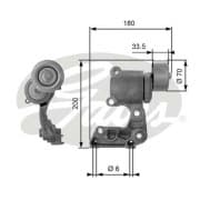 OEM TENSIONER ASSY, PULLEY T38410